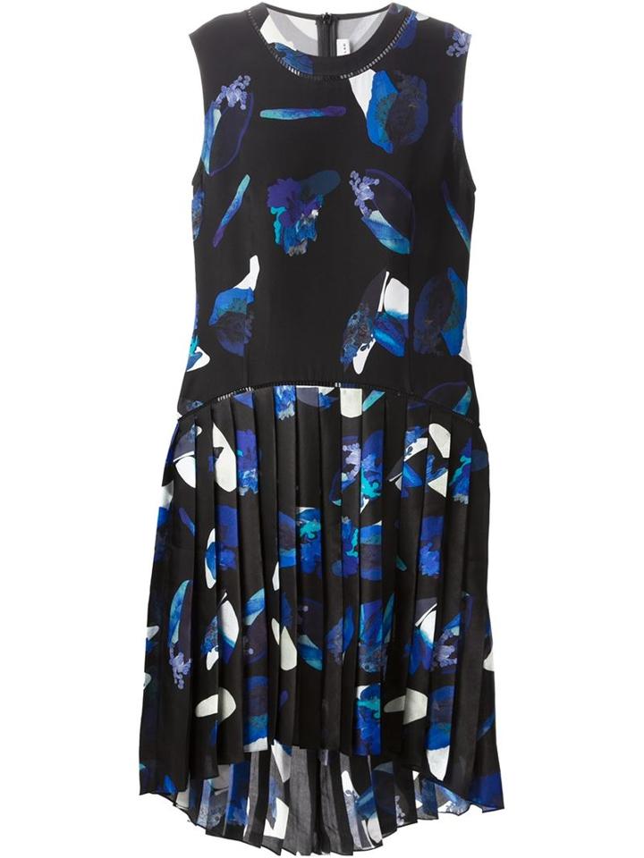 J Js Lee Pleated Floral Dress