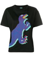 Ps Paul Smith 'dino' Print T-shirt - Black