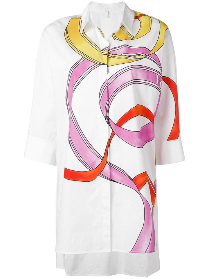 Escada Sport Oversized Button Down Shirt - White