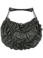 Giorgio Armani Pre-owned Gathered Effect Tote Bag - Black