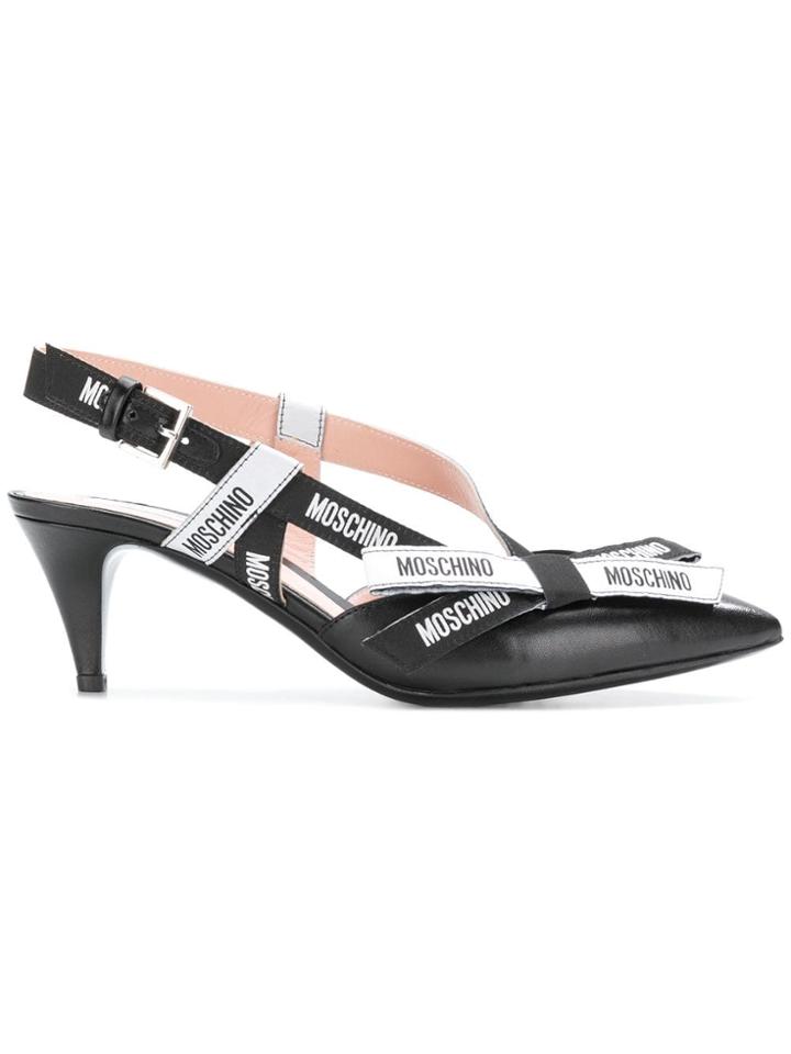 Moschino Pointed Pumps - Black