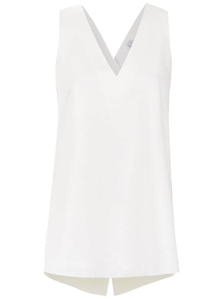 Mara Mac Cross Back Top - White