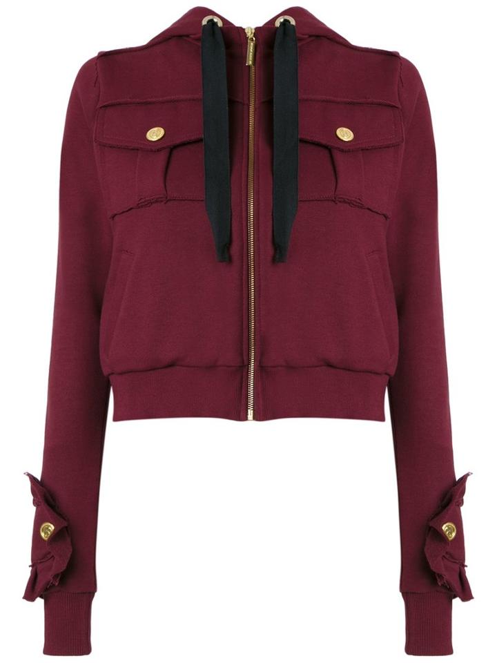 Andrea Bogosian - Sweatshirt - Women - Cotton/polyester - M, Red, Cotton/polyester