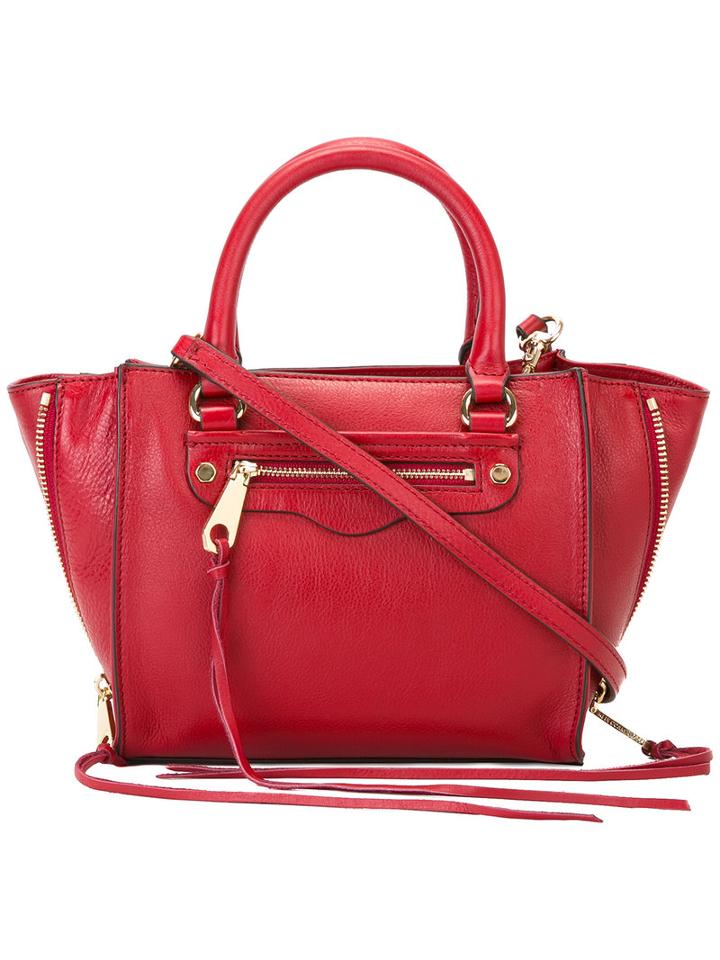Rebecca Minkoff - Plain Shoulder Bag - Women - Leather - One Size, Red, Leather