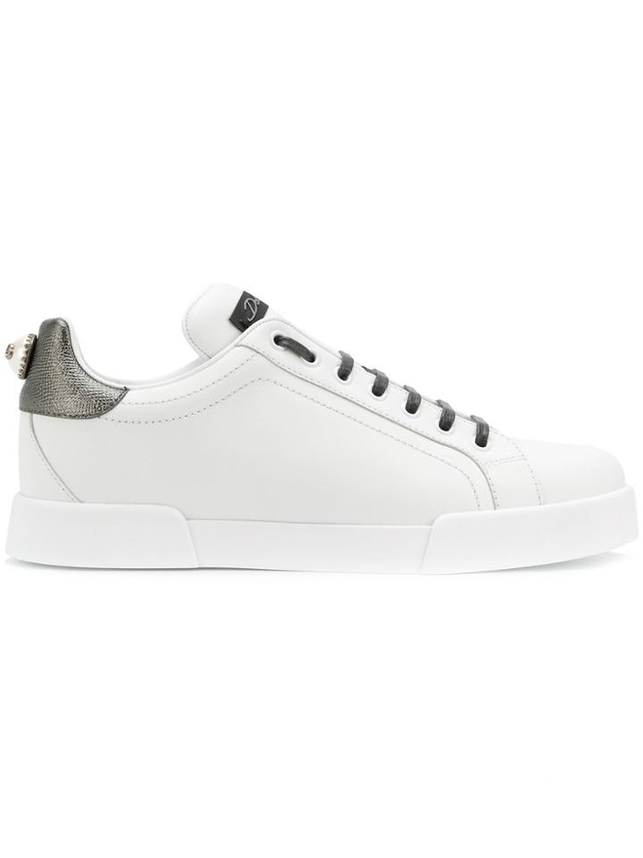 Dolce & Gabbana Classic Design Sneakers - White