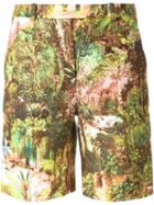 Carven Jungle Print Shorts