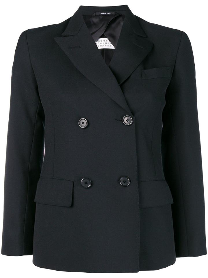 Maison Margiela Double Breasted Jacket - Blue