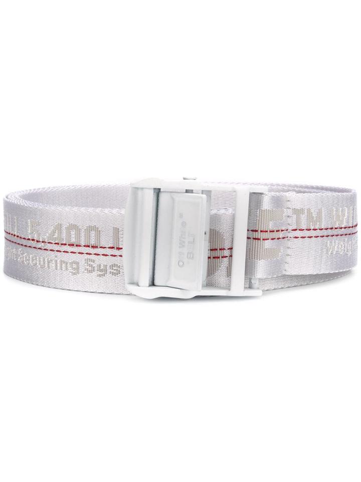 Off-white Industrial Logo Belt