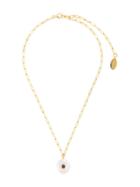 Lizzie Fortunato Jewels Mother Of Pearl Pendant - Gold
