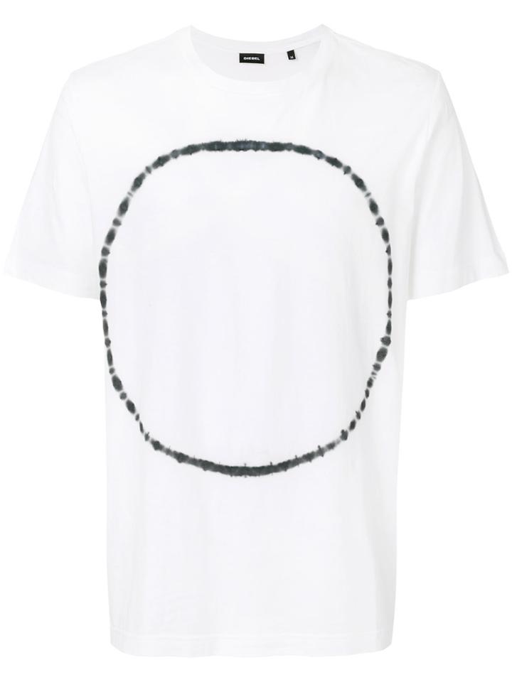 Diesel T-cereck-gary T-shirt - White