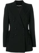 Dolce & Gabbana Laced Seam Jacket - Black