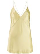 Haider Ackermann V-neck Slip Top - Yellow