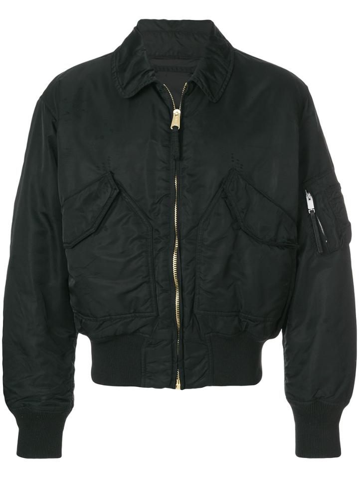 Alyx Logoed Bomber Jacket - Black