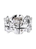 Christopher Kane Hand Laser Cut Bracelet, Women's, Black