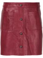 Aje Shrimpton Mini Skirt - Red