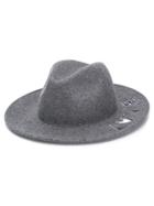 Paul Smith Cut Out Detail Hat - Grey