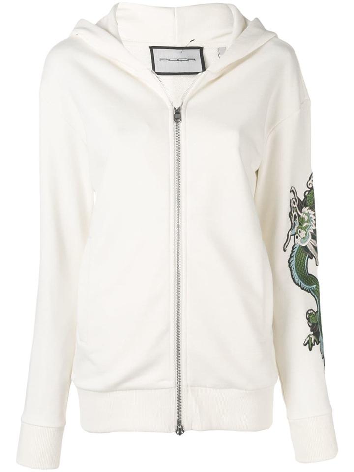 Roqa Dragon Hoodie - White