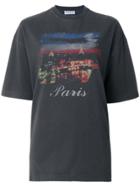 Balenciaga Paris Print T-shirt - Grey