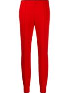 Escada Sport Slim Fit Trousers - Red