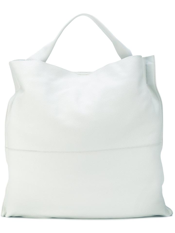 Jil Sander Xiao Tote - White