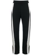 Aviù - Side Stripe Track Pants - Women - Cotton/polyester - 42, Women's, White, Cotton/polyester