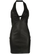 T By Alexander Wang Stretch Halter Dress - Black