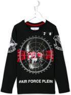 Philipp Plein Kids 'dangerous' Sweatshirt, Boy's, Size: 6 Yrs, Black