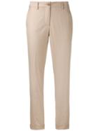 P.a.r.o.s.h. - Candela Trousers - Women - Cotton/spandex/elastane - L, Nude/neutrals, Cotton/spandex/elastane