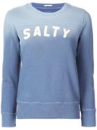 Mother Salty Embroidered Jumper - Blue