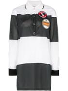 Burberry Airtex Mesh Polo Shirt - White