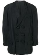 Yohji Yamamoto Vintage 1990's Oversized Button Jacket - Black