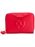 Anya Hindmarch Small Chubby Heart Zip-around Wallet - Red