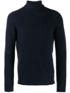 Roberto Collina Turtleneck Terry Jumper - Blue