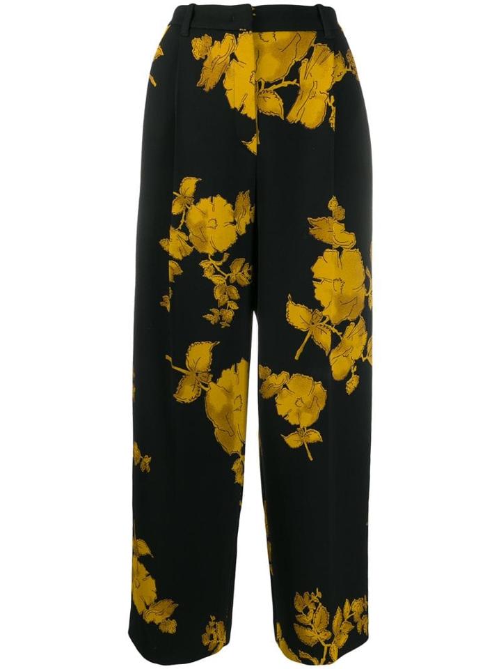Odeeh High-waisted Trousers - Black