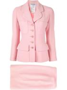 Chanel Vintage Chanel Cc Setup Suit - Pink