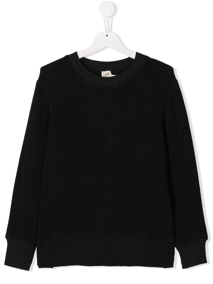 Caffe' D'orzo Elodea Knitted Sweatshirt - Grey