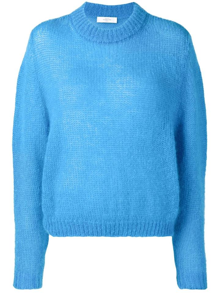 Roseanna Crew Neck Jumper - Blue