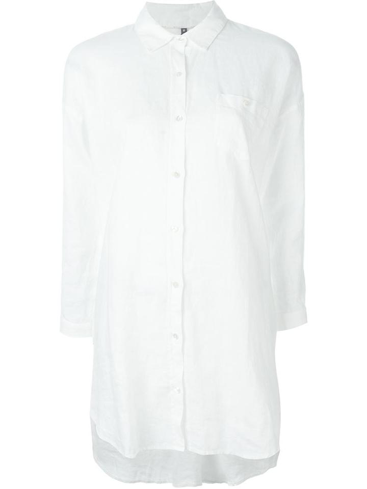 Woolrich Oversized Shirt, Women's, Size: S, White, Linen/flax
