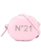 No21 Kids - Logo Print Shoulder Bag - Kids - Polyamide/polyester/polyurethane/viscose - One Size, Girl's, Pink/purple