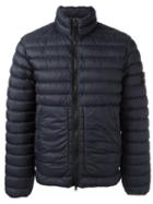 Stone Island Padded Jacket, Men's, Size: Xl, Blue, Polyamide/polyurethane Resin/duck Feathers