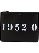Givenchy Number Print Clutch