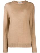 Jil Sander Slim-fit Wool Sweater - Brown