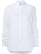 Rosie Assoulin Ruched Sleeves Shirt