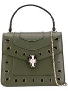 Bulgari - Serpenti Cross-body Bag - Women - Calf Leather/metal - One Size, Green, Calf Leather/metal