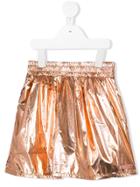 Kenzo Kids Pleated Skirt - Metallic
