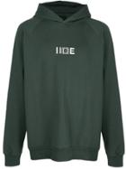 Iise Logo Jersey Hoody - Green