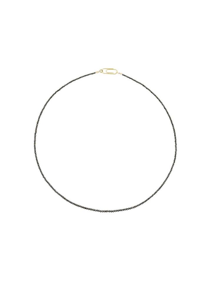 Uzerai Edits Black Diamond Princess Necklace, Women's