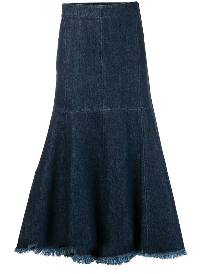 Simonetta Ravizza Vulcano Denim Skirt - Blue