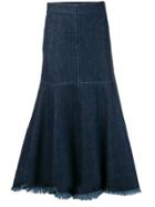 Simonetta Ravizza Vulcano Denim Skirt - Blue