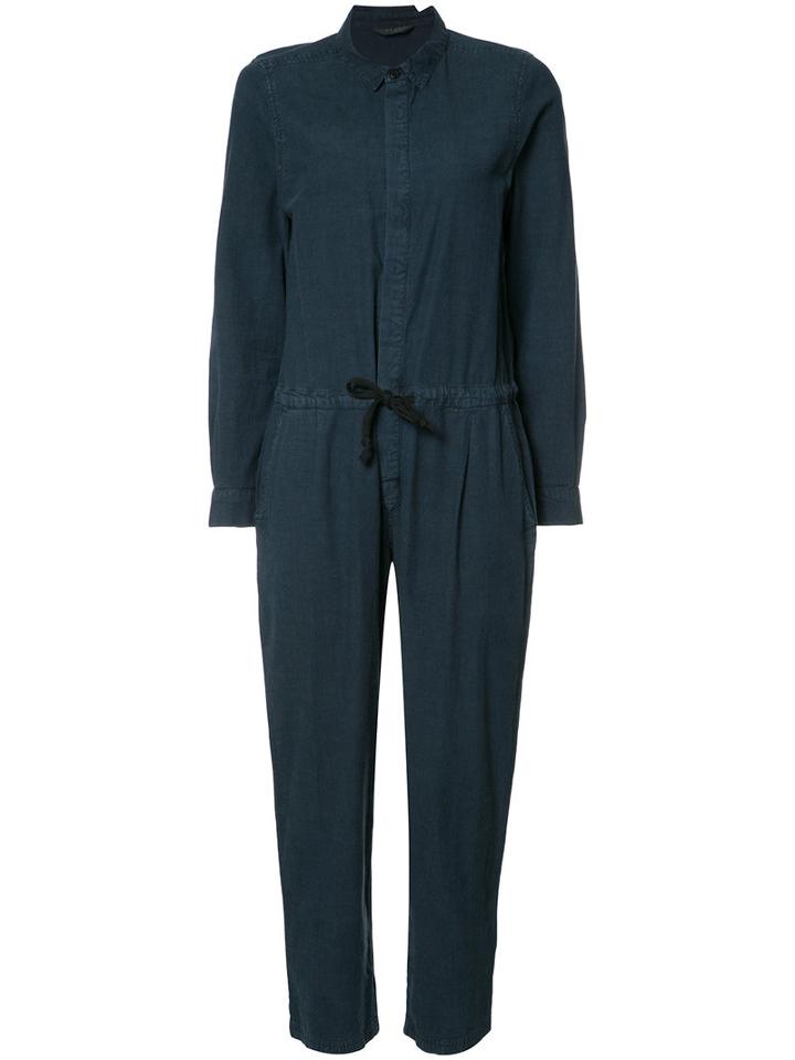 Neuw Drawstring Jumpsuit, Women's, Size: Small, Blue, Cotton